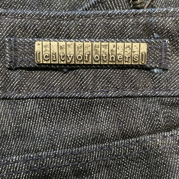 NWT City Of Others || Woman’s Wide Leg blue Jeans.size 31Wx 33.5L - Picture 8 of 11